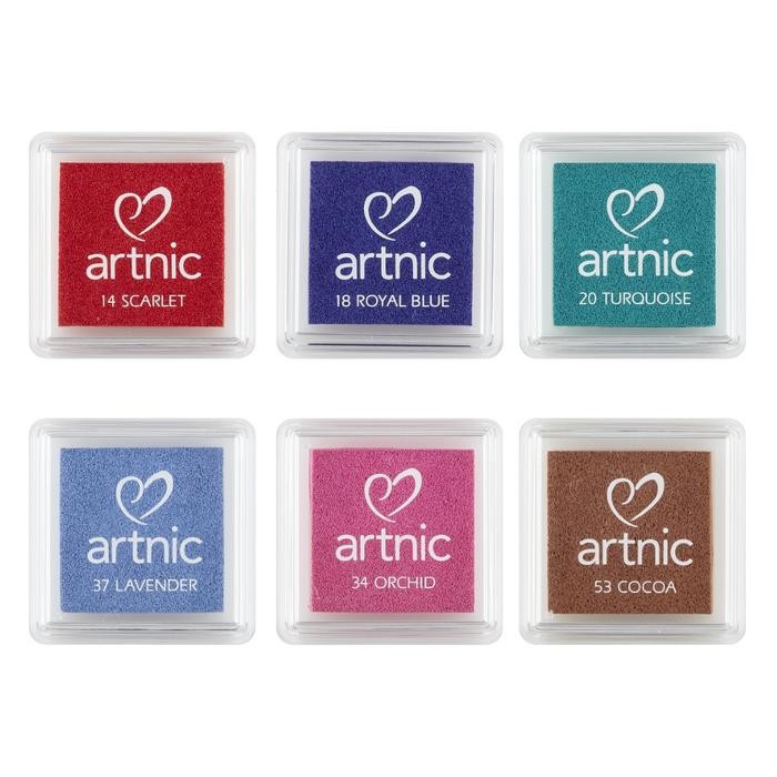 

Kodomo No Kao Artnic Ink Pad for Stamp Water Based Pigment Tinta Color