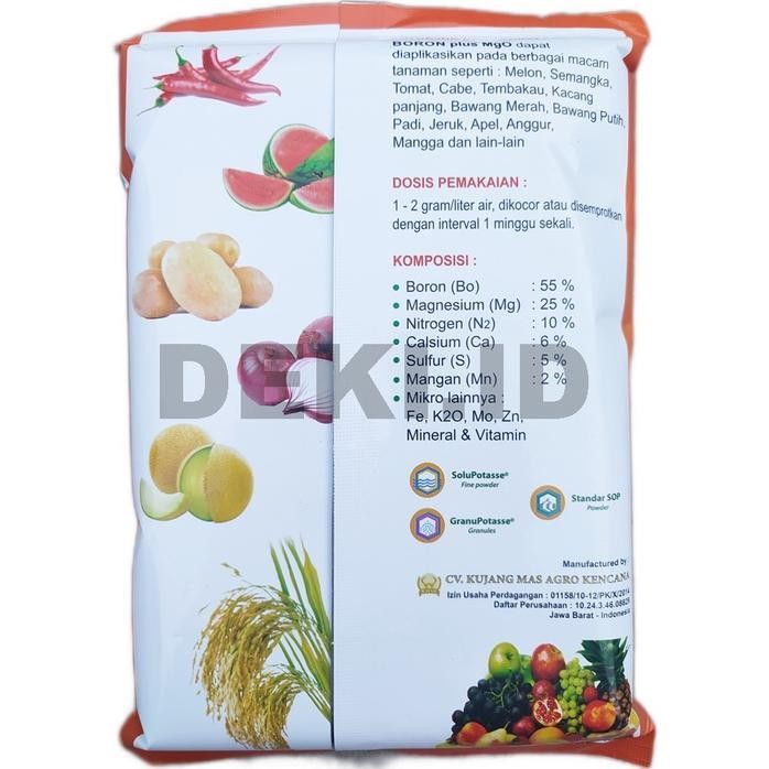 Pupuk Boron Plus Magnesium Juragan 1 Kg Micro Fertilizer Tanaman Anti