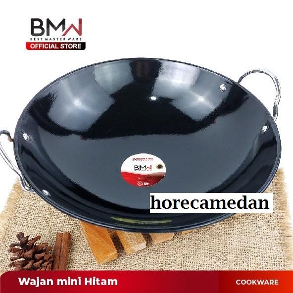 ] Wajan Hitam Kecil / Kuali Penggorengan Wajan Enamel 20cm 23cm