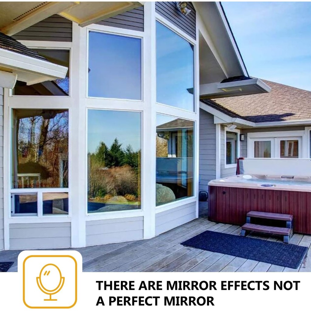 UV Window Film, Window Tinting Film for , One Way Window Film Heat Control Glass Solar Film Non