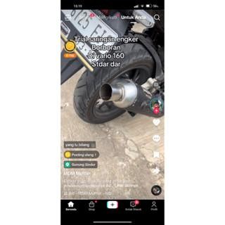 Kenalpot Kondoman Engker Mdm Chorelet Vario Old Vario New Leher 2832