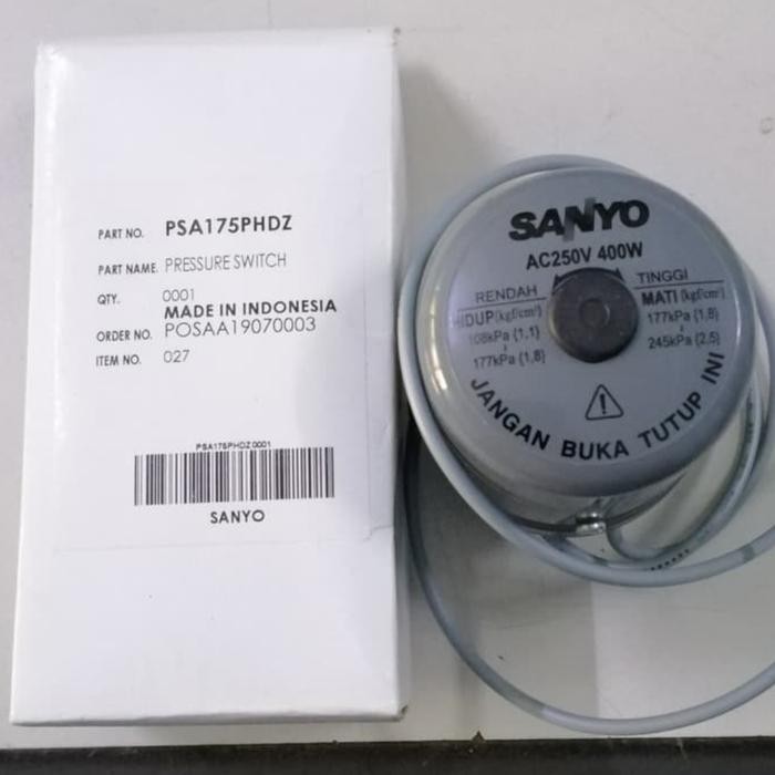 otomatis sanyo pH 175 c drat 3/8