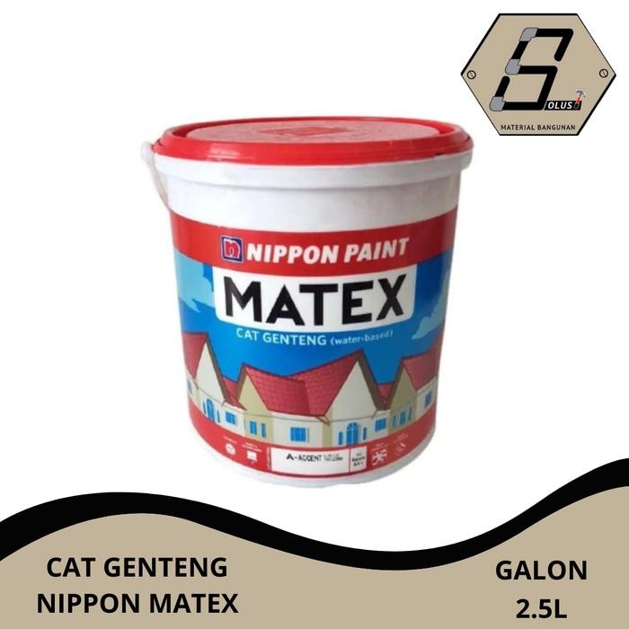 BEST SELLER CAT ATAP NIPPON MATEX CAT GENTENG