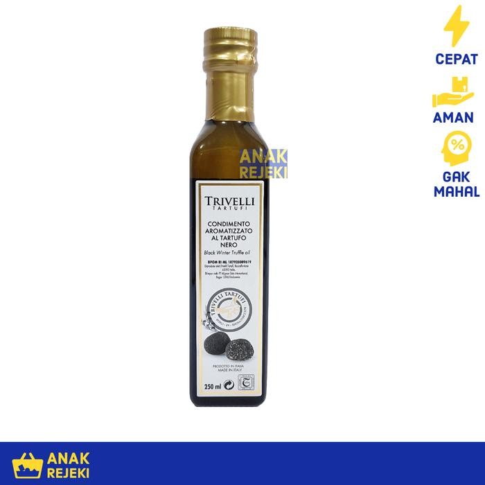 

Trivelli Black Truffle Oil 250ml - Italian Truffle Hitam Extra Virgin [best seller]