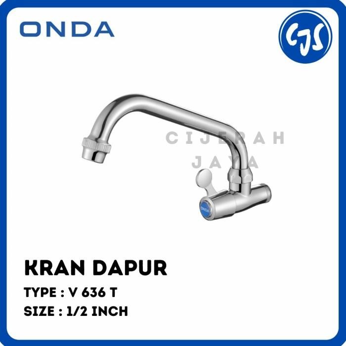 Produk Unggulan] KERAN DAPUR ONDA V 636 T / KRAN CUCI PIRING ONDA V636T /KRAN BCP ANGSA