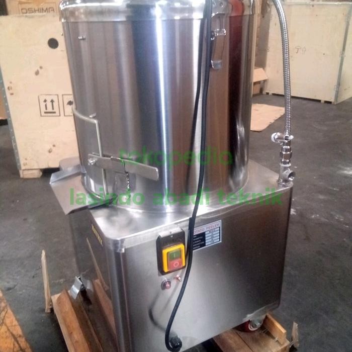 mesin kupas kentang otomatis matrix potato peeler machine