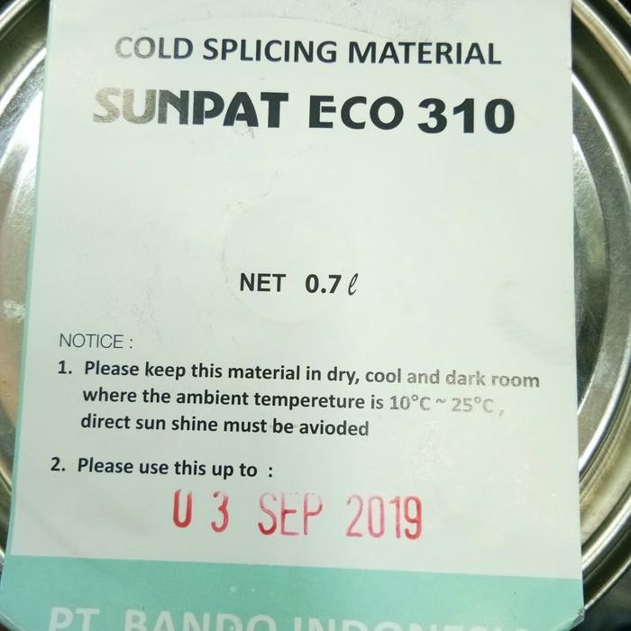 lem karet merk bando