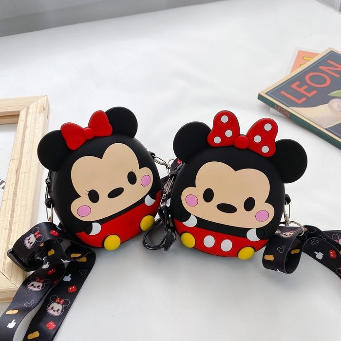 TAS SELEMPANG JELLY IMPOR ANAK PEREMPUAN SANTAI CASUAL TAS SILIKON