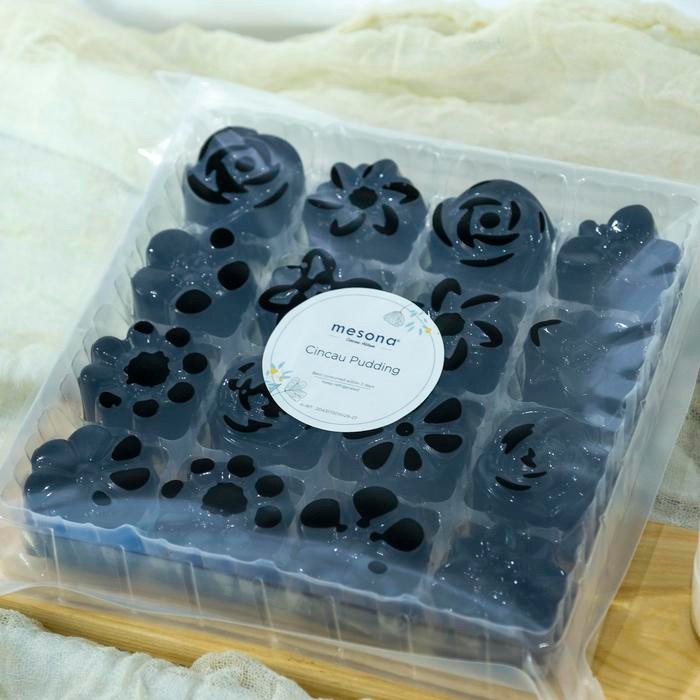 

PERSONAL Mini Cincau Hitam Pudding/Jelly Mesona (tanpa box-hanya mika) best seller