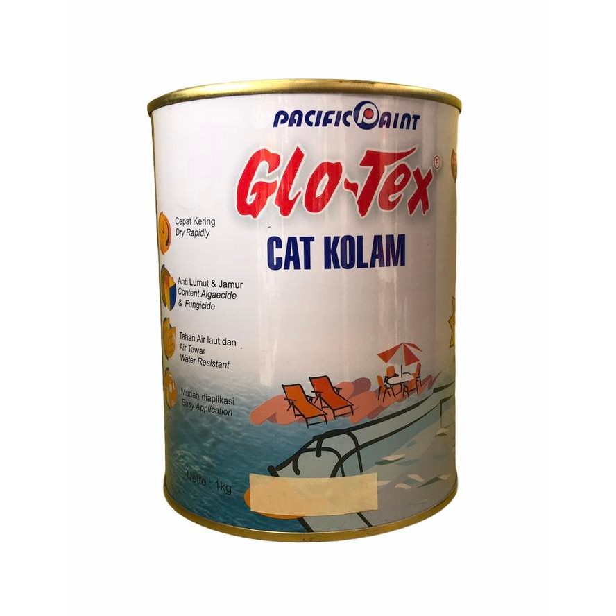 Glotex Cat Kolam Pacific Paint 1 Kg