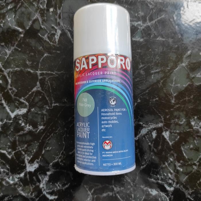 BEST SAPPORO SPRAY 749 PALE GREY / SAPPORO SPRAY 300 ML / PYLOX SAPPORO