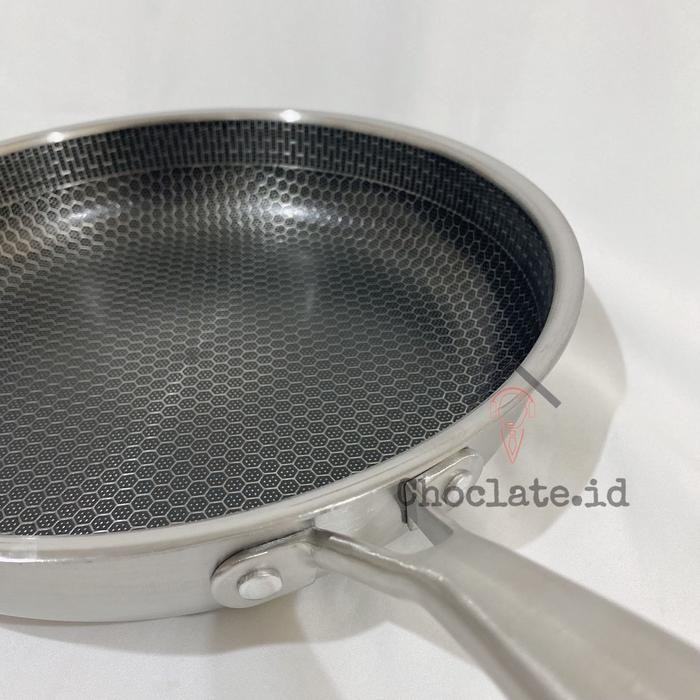 Rapa Home Pro Frypan Wajan Stainless Steel Honeycomb