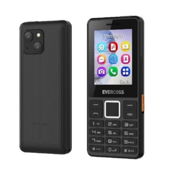 (Expert) EVERCOSS N2C - LAYAR 2.4INCH - DUAL SIM - CAMERA - FM RADIO WIRELESS -