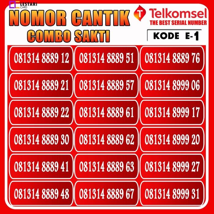 (Expert) Nomor Cantik Simpati Telkomsel Combo Sakti