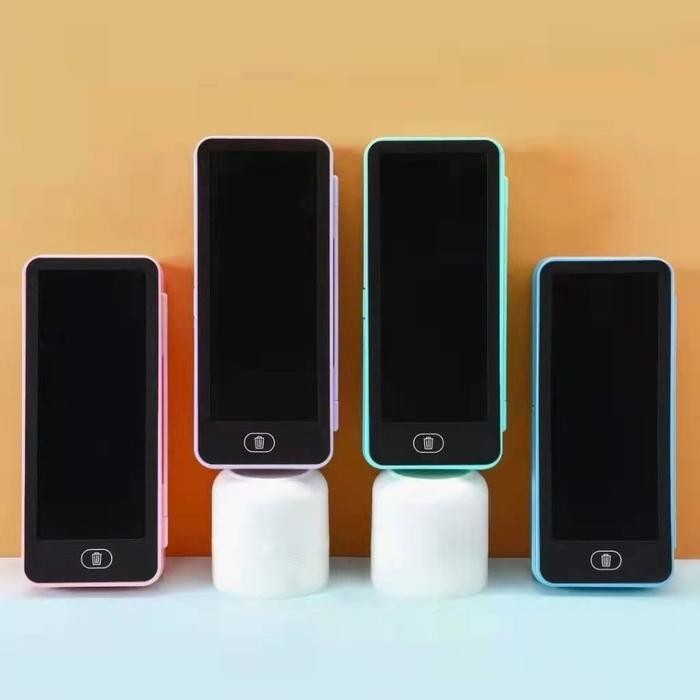 

Kotak Pensil dengan Papan Tulis Digital Interaktif / Drawing Box Kotak Pensil Multifungsi 2 in 1,