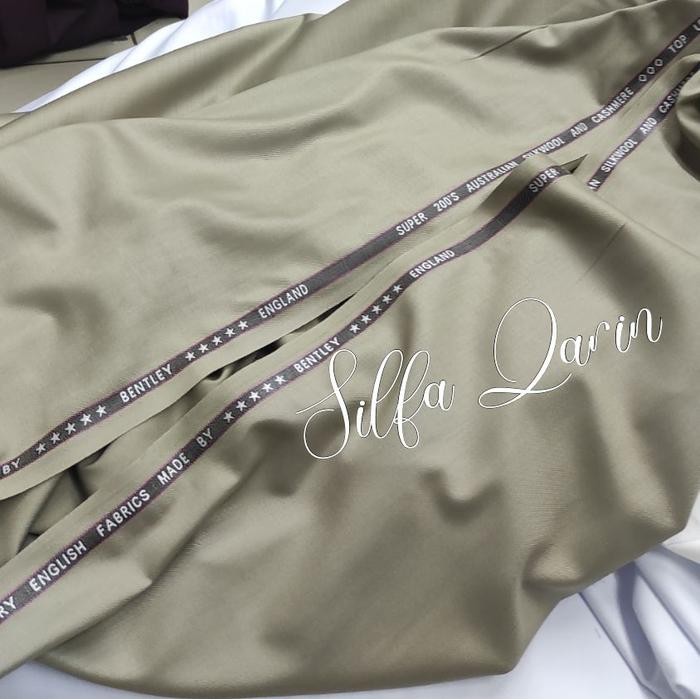 Kain Seragam Pns Semi Wool / Bahan Seragam Pemda Dki Promo