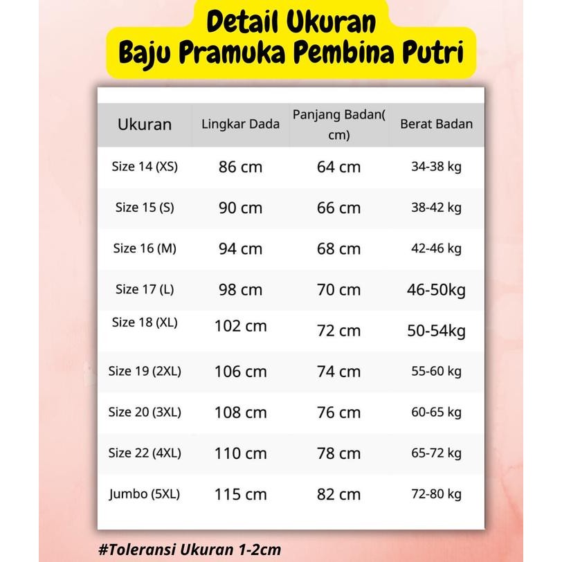 Baju Pramuka Wanita Pembina / Guru / Dewasa Perempuan Kain Rapilo Laricci Seragam Blazer Panjang