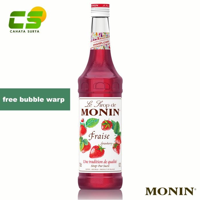 

Monin Syrup/Sirup - Strawberry Syrup 700 Ml Gratis Ongkir