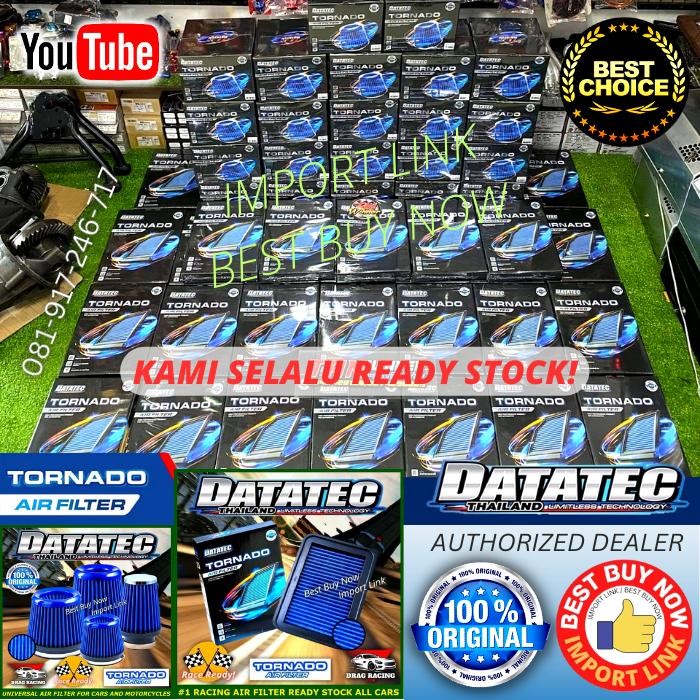Datatec Tornado Car Air Filter Racing Saringan Udara Mesin Equally K&N