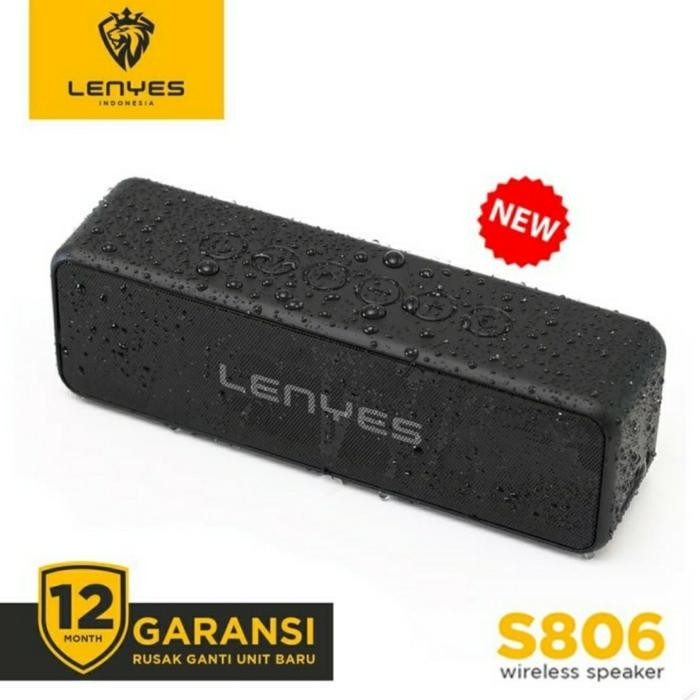 ALFA Speaker LENYES S806 Powerfull Bass Bluetooth Speaker Wireless