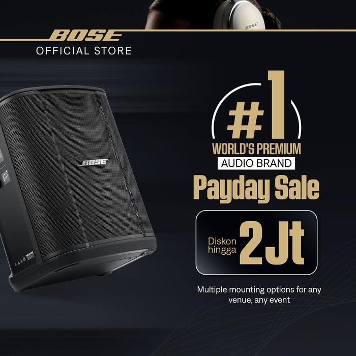 Bose S1 Pro+ Portable Bluetooth Wireless Karaoke Party Speaker System