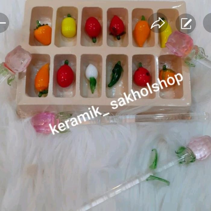 PERMEN DAN BUAH KRISTAL PAJANGAN