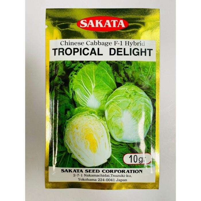 Benih sawi putih chinese f1 TROPICAL DELHT isi 10gr dr SAKATA