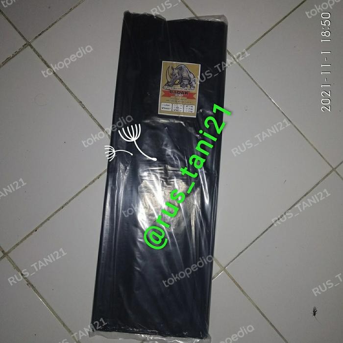 PREMIUM Plastik MULSA HITAM/Pagar Sawah 60CM
