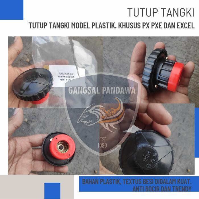 PREMIUM tutup tangki vespa px xl