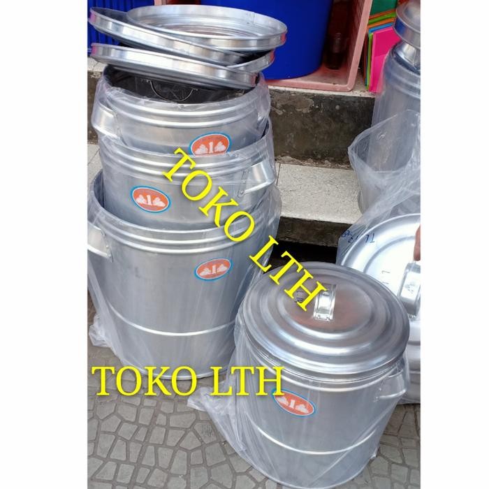 PREMIUM DANDANG LANGSENG PANCI KUKUS NASI STEAMER JUMBO 35 40 45 CM ALUMUNIUM