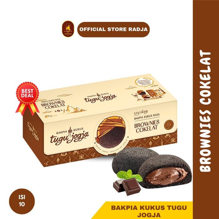 PREMIUM Bakpia Kukus Tugu Jogja Brownies Coklat Travel Pack - Jogja