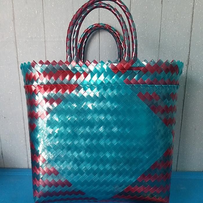 PREMIUM TAS ANYAMAN / KERANJANG BESAR KUAT BENING M