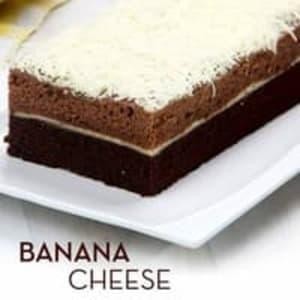 PREMIUM Brownies Amanda Banana Cheese /Brownies Kukus Pisang Keju Khas Bandung