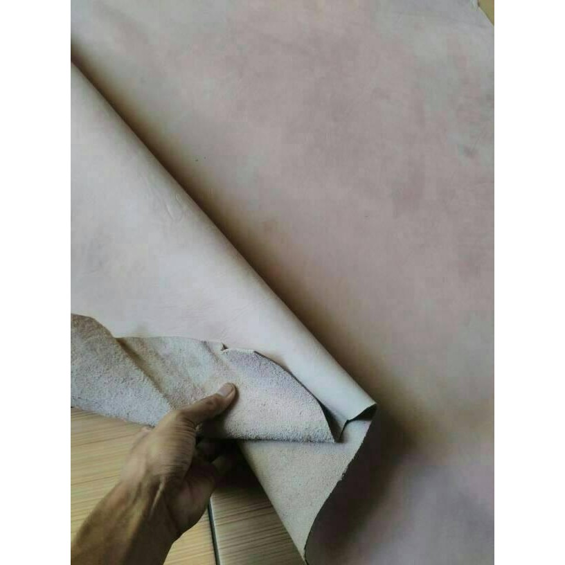 PREMIUM Kulit Lembaran Vegtan Kulit Sapi Nabati tebal 1mm