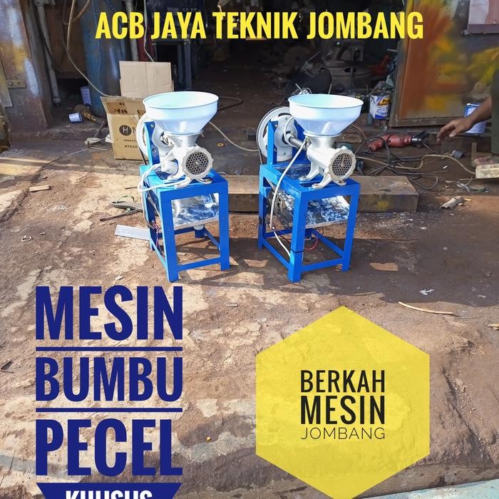 (Expert) Mesin Giling Bumbu Pecel Minimalis