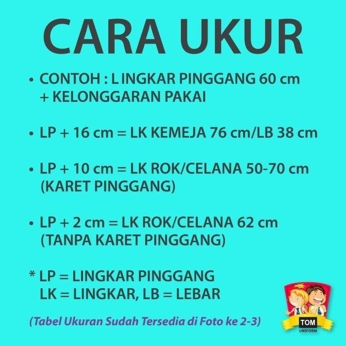 (Expert) Seragam TOM - Rok SMA Rempel Karet Pendek Abu