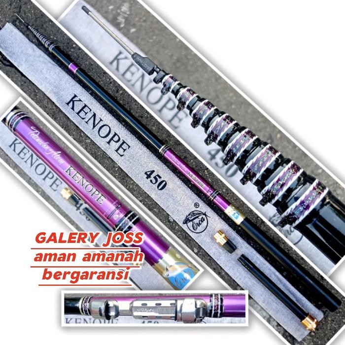 Tegek Kolong Zoom Orca Kenope 360 450 540 Carbon Kaku Ringan Kuat