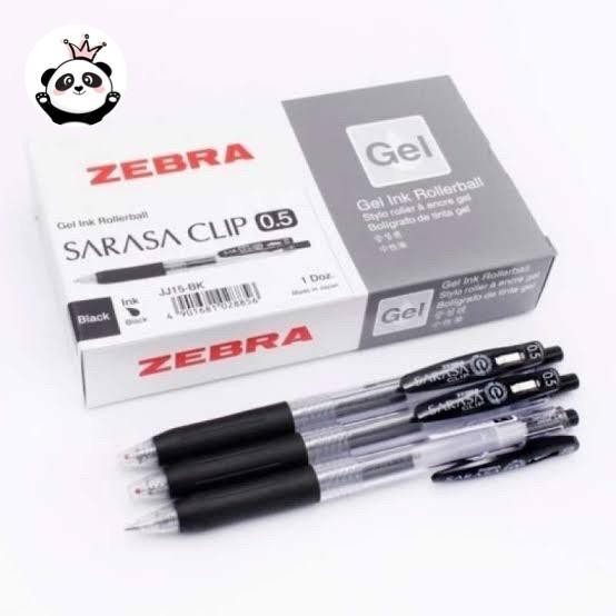 

PEN GEL SARASA ZEBRA ( 1 pack isi 12 pcs ) Stationery