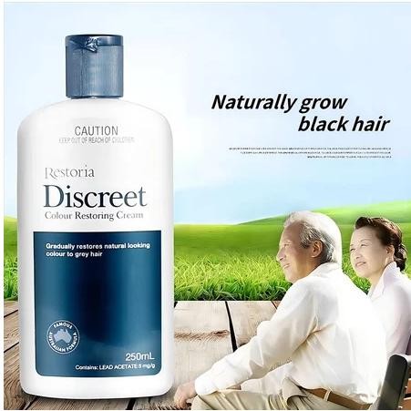 Restoria Discreet Restoring Cream 250ML /Restoria Discreet Dark Hair Cream /Original Color Repair