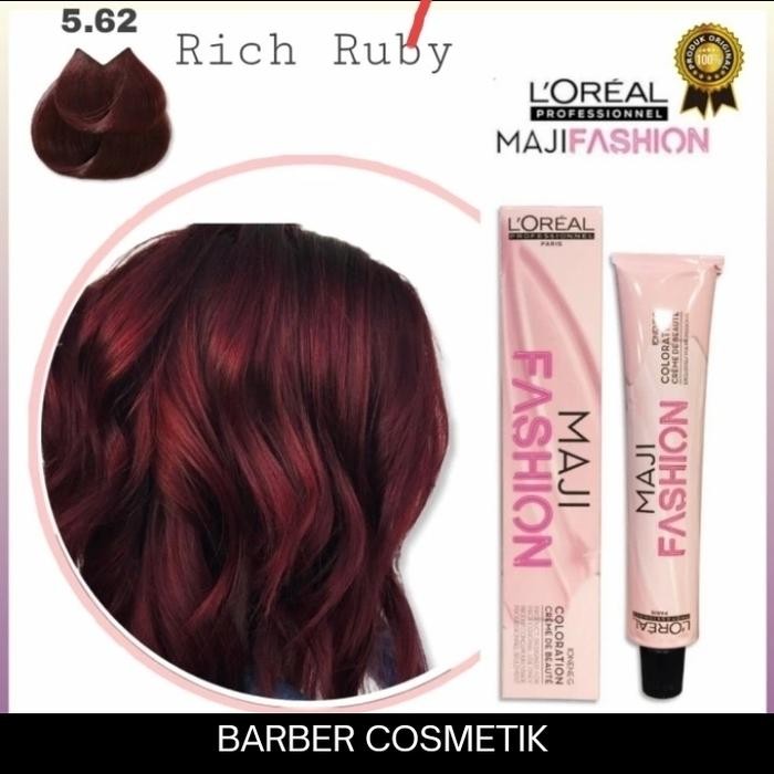 cat rambut loreal maji fashion majifashion 5.62 + oxidant loreal profesional