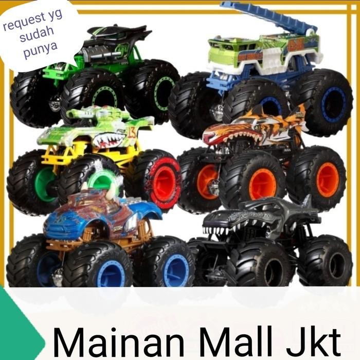 MONSTER TRUCK - HOTWHEEL MONSTER TRUCKS - MAINAN MONSTER TRUCK -