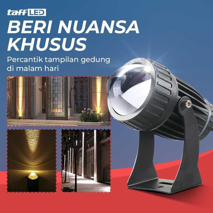 LAMPU SOROT GEDUNG LAMPU SOROT TAMAN SPOTLIGHT OUTDOOR WATERPROOF