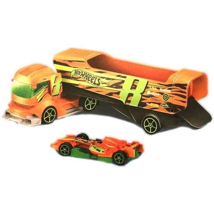 HOT WHEELS TRAILER TRUCK DIECAST MAINAN DIE CAST MOBILAN HOTWHEELS