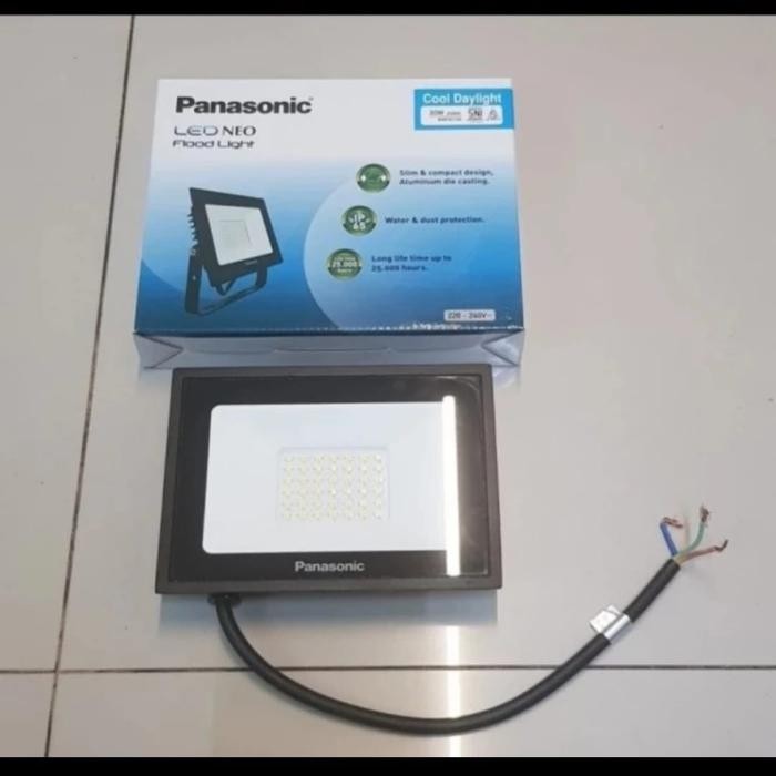 LAMPU TEMBAK LED SOROT PANASONIC 10 20 30 50 WATT GADEN TAMAN