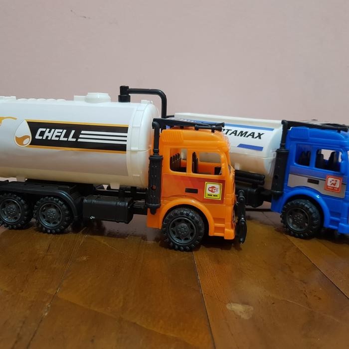 MAINAN MOBIL TRUK TANGKI BBM - MAINAN MOBIL TRUK TANGKI BENSIN