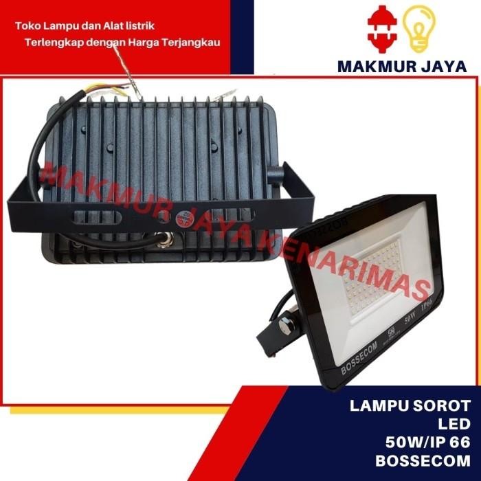 LAMPU SOROT LED 50W TEMBAK 50W FLOODLIGHT WATERPROOF OUTDOOR BOSSECOM