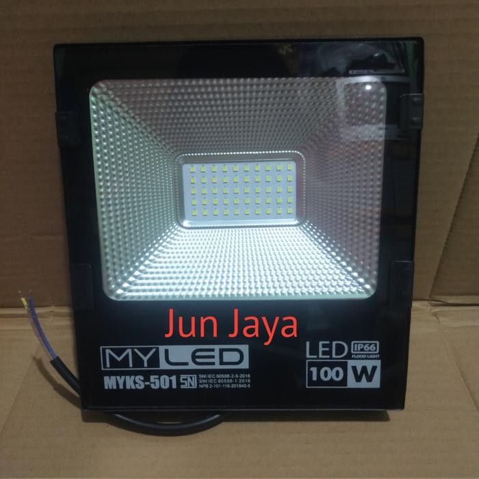 LAMPU SOROT / LAMPU TEMBAK 100 WATT MY LED ( PUTIH )