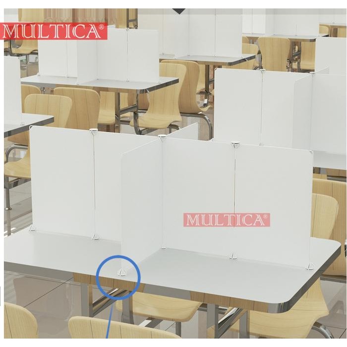 MULTICA SEKAT PEMBATAS MEJA ANTI-VIRUS COVID-19 PAKAI RESTAURANT
