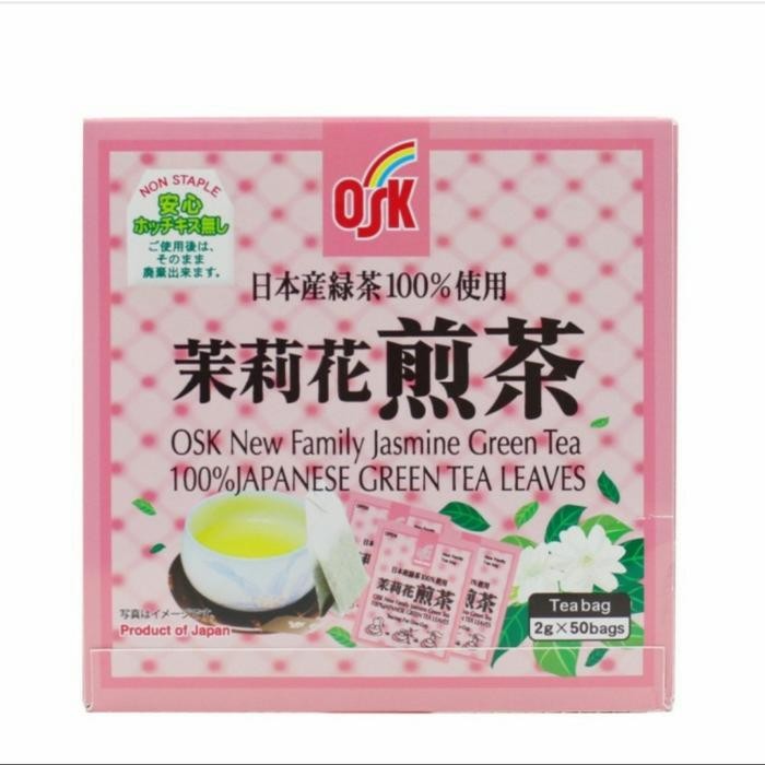 

Teh Hijau Jasmine / Osk Tea / Green Tea Jasmine 50 Sachet