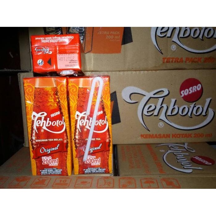

Teh Botol Sosro Kotak 200 Ml